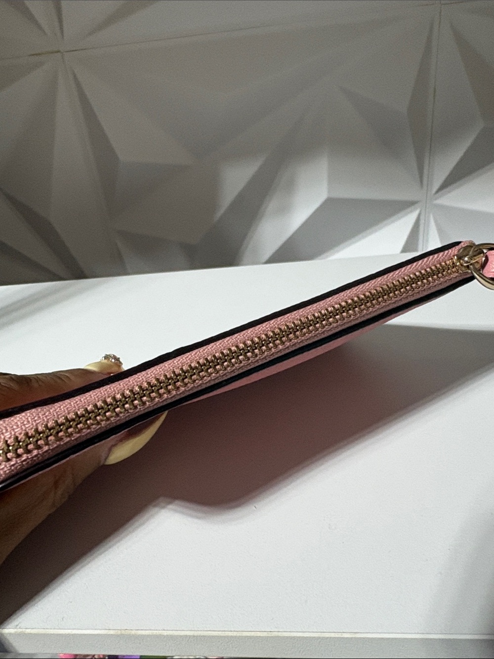 COACH Corner Zip Wristlet With Libra ♎️ - Picture 11 of 12